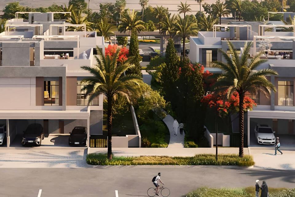 Turnkey townhouses and villas with plots